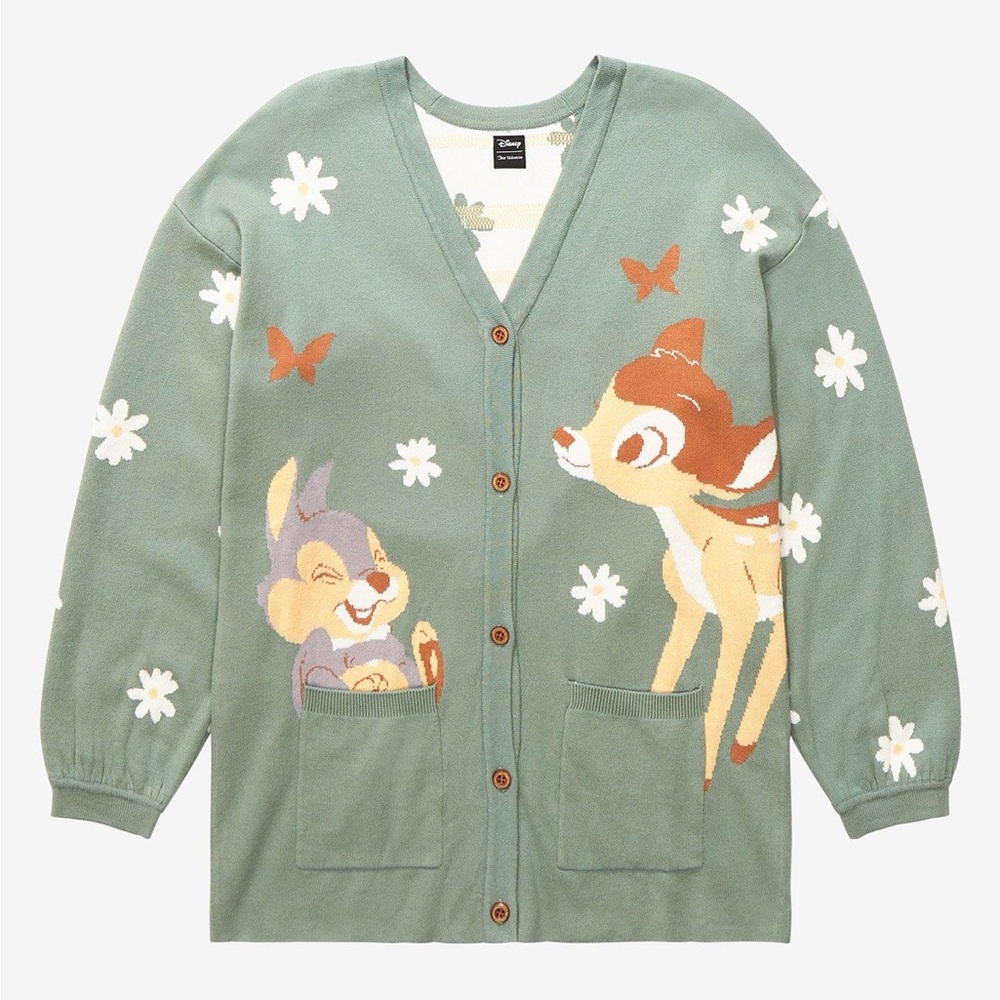 Disney Bambi 80th Anniversary Thumper and Bambi Cardigan